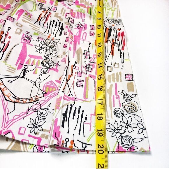 Grace Elements Retro Mod Pleated Skirt Sz 6P - Picture 10 of 11